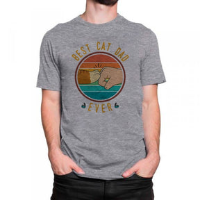 Camiseta Best Dad Cat P ou GG