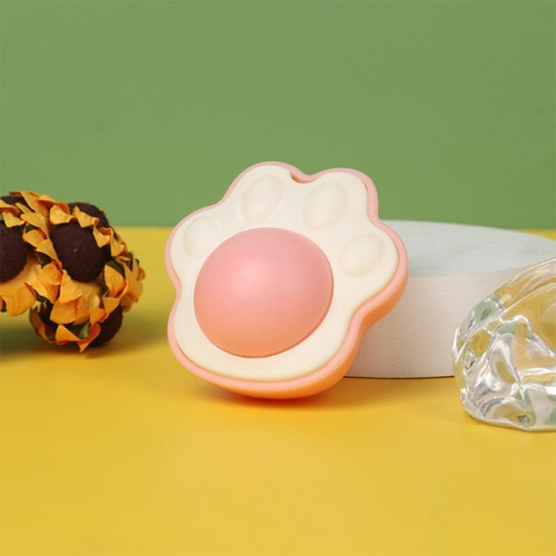 Patinha de brinquedo para gatos com Catnip natural