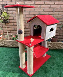 Arranhador Casinha com Rede