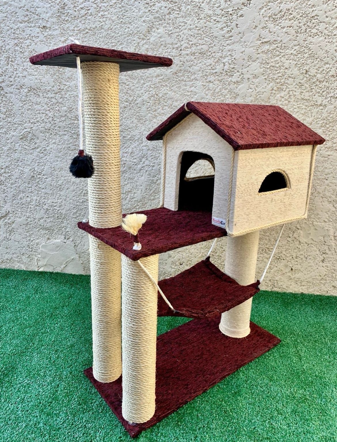 Arranhador Casinha com Rede