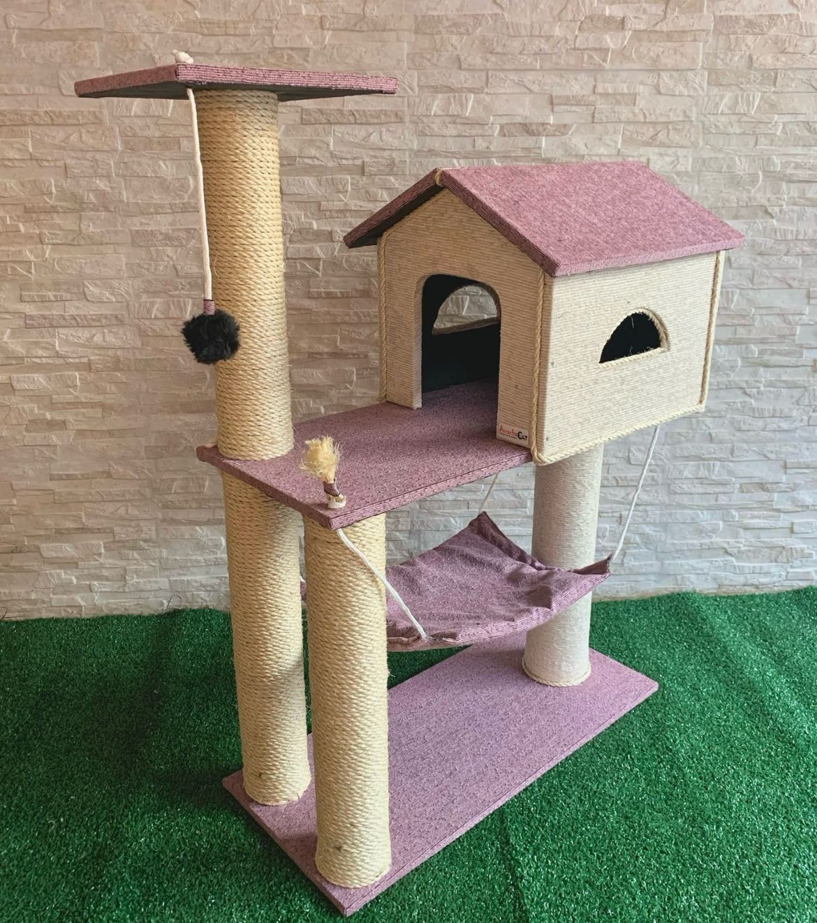 Arranhador Casinha com Rede