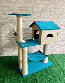 Arranhador Casinha com Rede