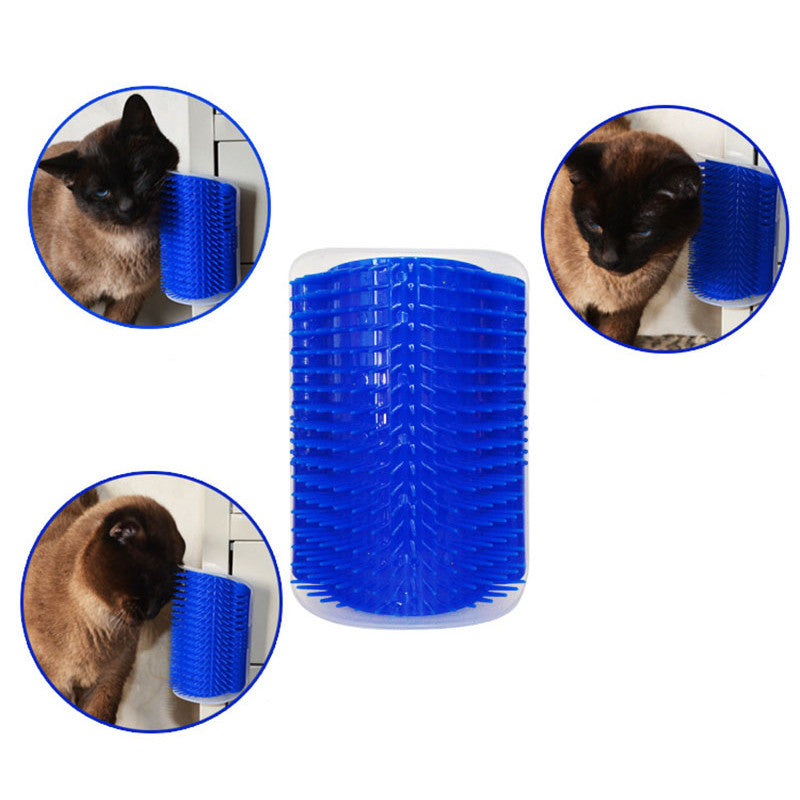 Escova Massageadora de Gato com Catnip