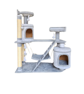 Arranhador Casinha Playground para Gatos com 2 Andares
