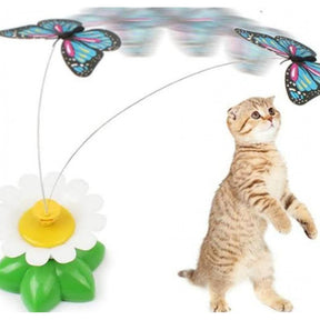 Brinquedo de gato elétronico Borboleta