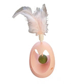 Brinquedo para gato com catnip rosa