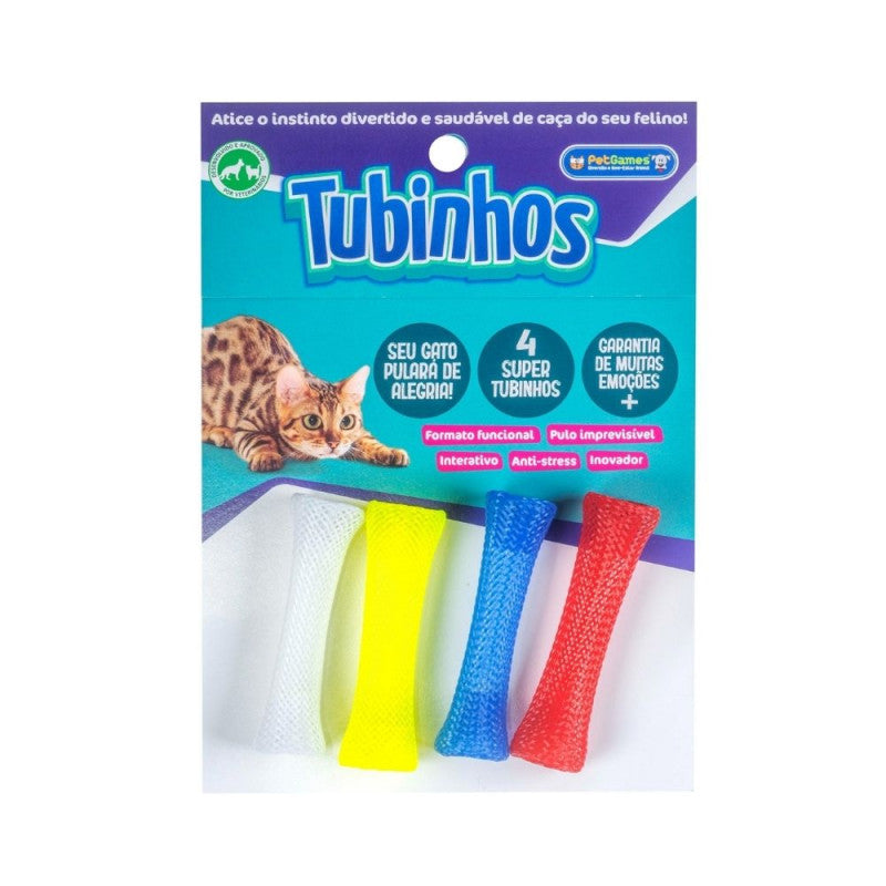 Brinquedo Tubinhos para gatos