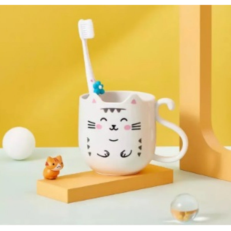 Caneca plástica i gatinho  miau